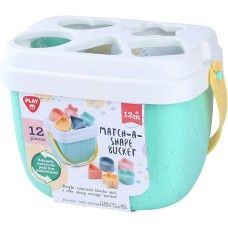 Rectcled Material - Match-A-Shape Bucket - 12 PCS