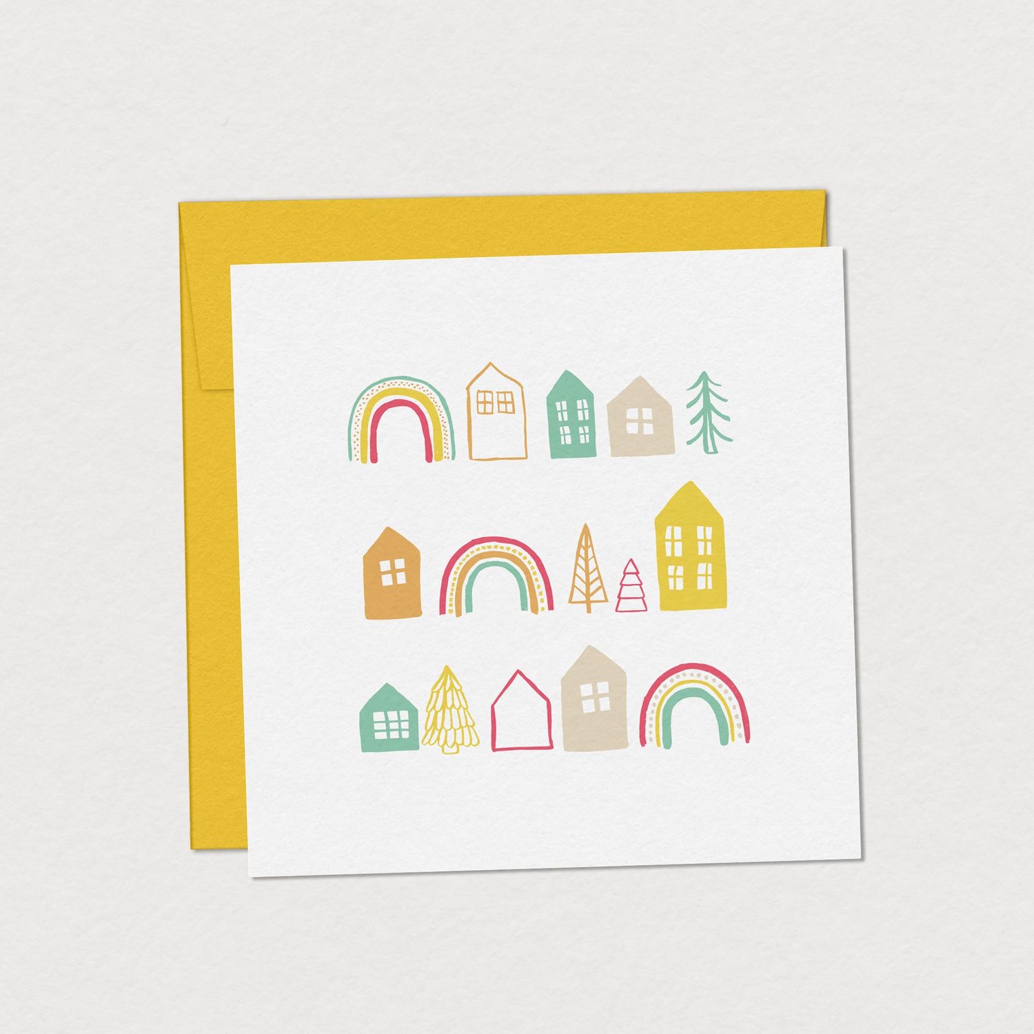 Carte de noel - Tous ensemble