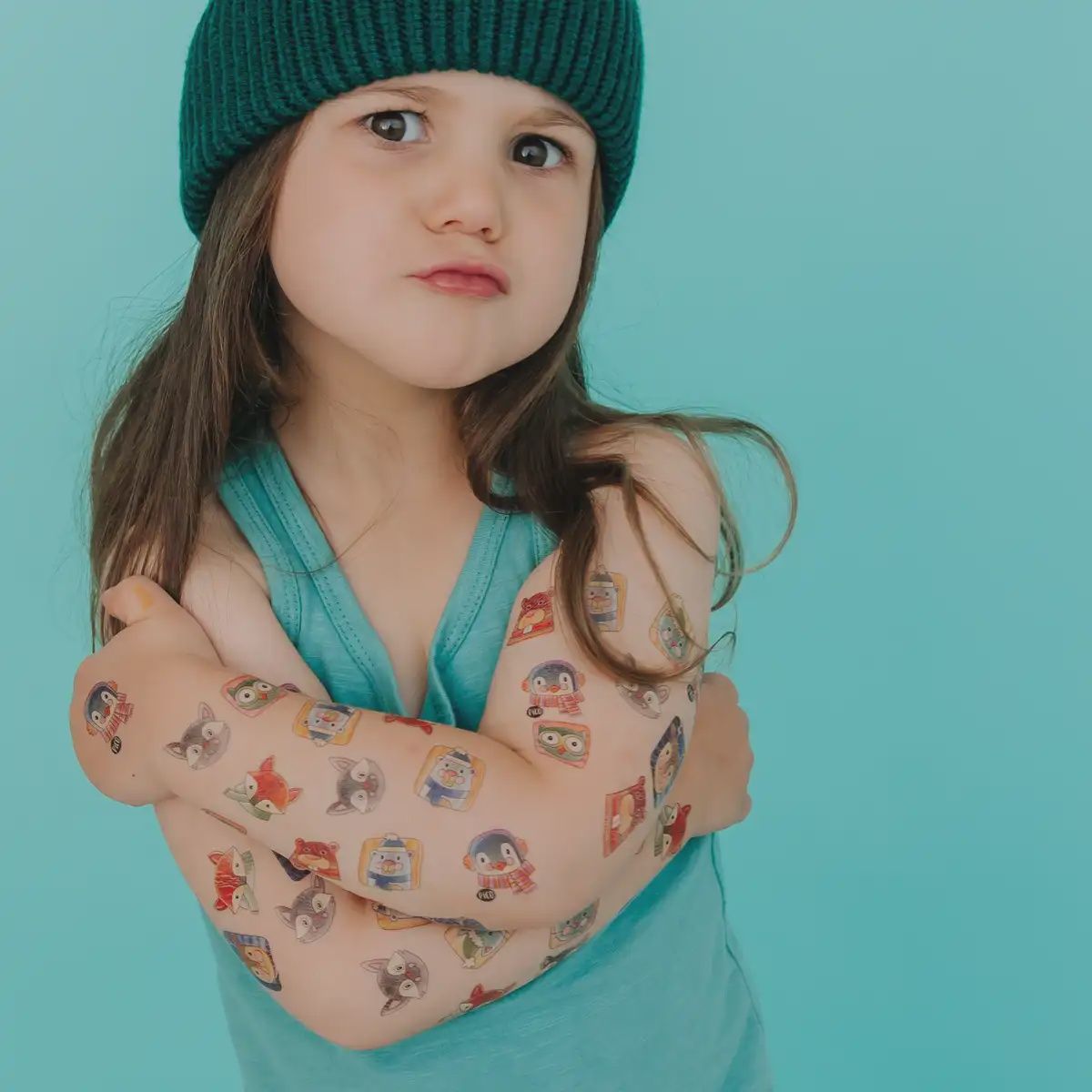 Tatouages Temporaire - Les animaux hivernaux