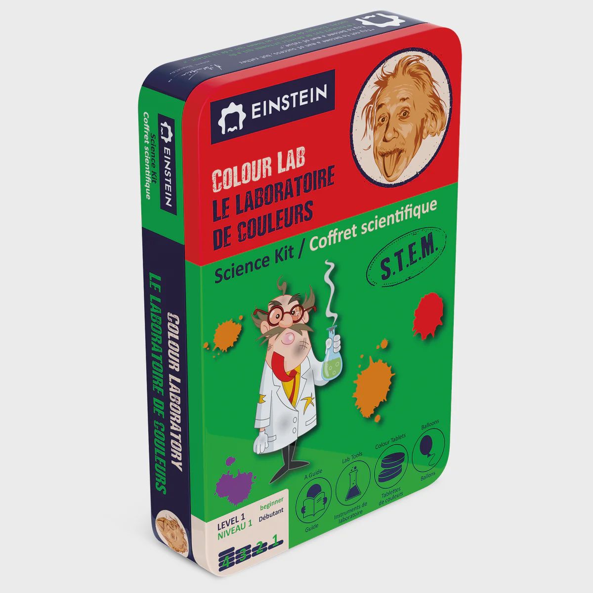 Einstein Science / Le laboratoire des couleurs (Niveau 1)
