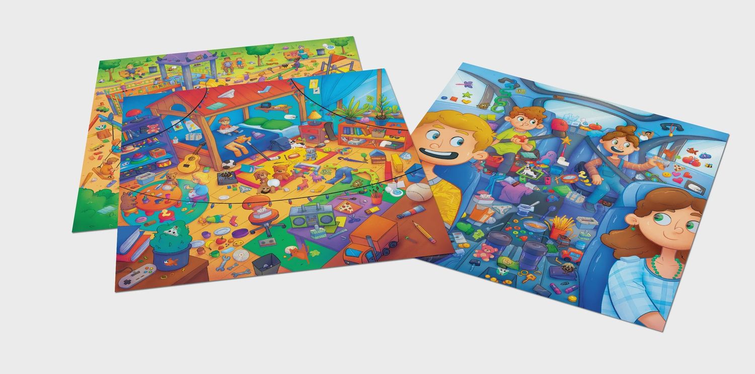 Jeu Cherche et trouve / Mes tout débuts