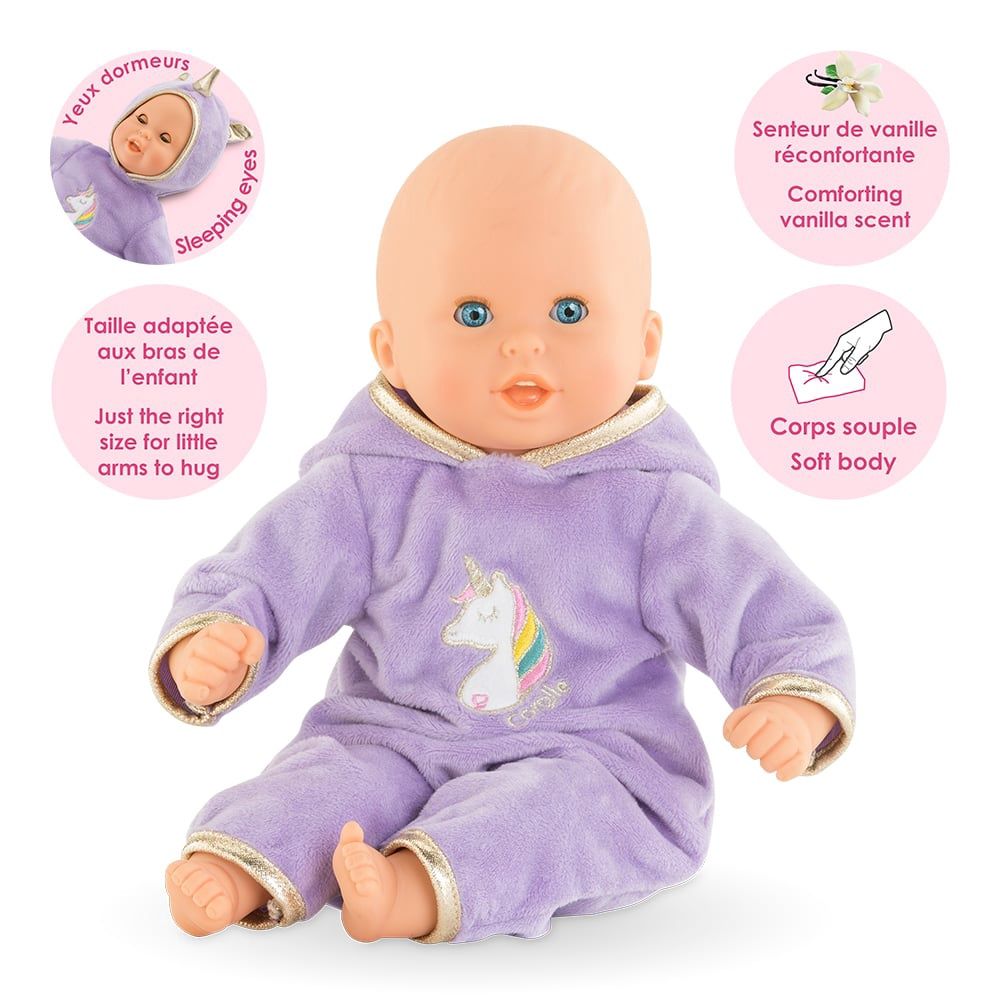 Mon Premier Poupon / Bébé calin - Licorne (30 cm)