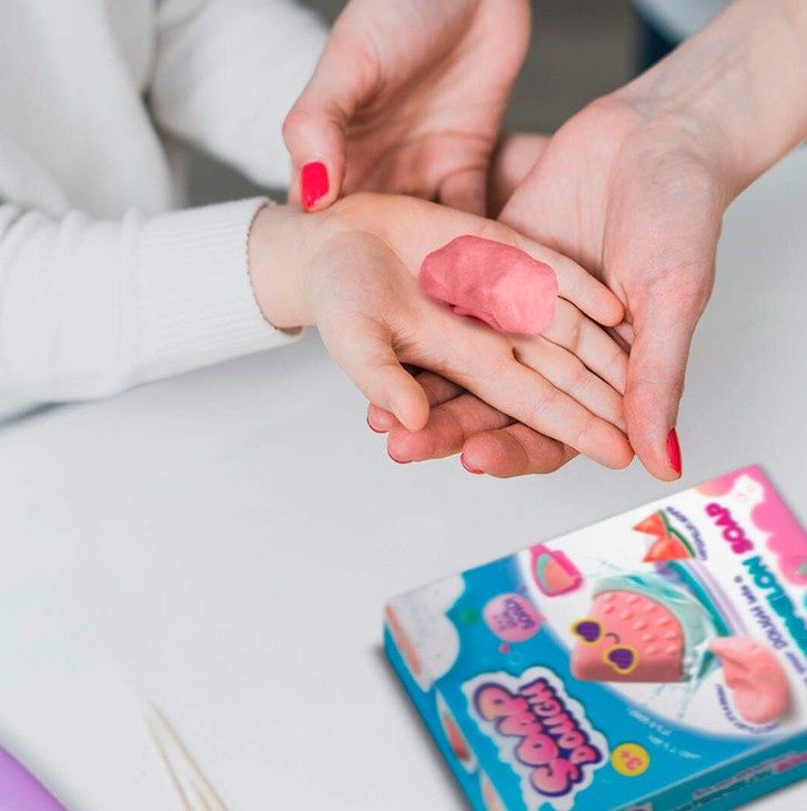 Rub-a-dub dough / Crée ton savon Melon d&#39;eau