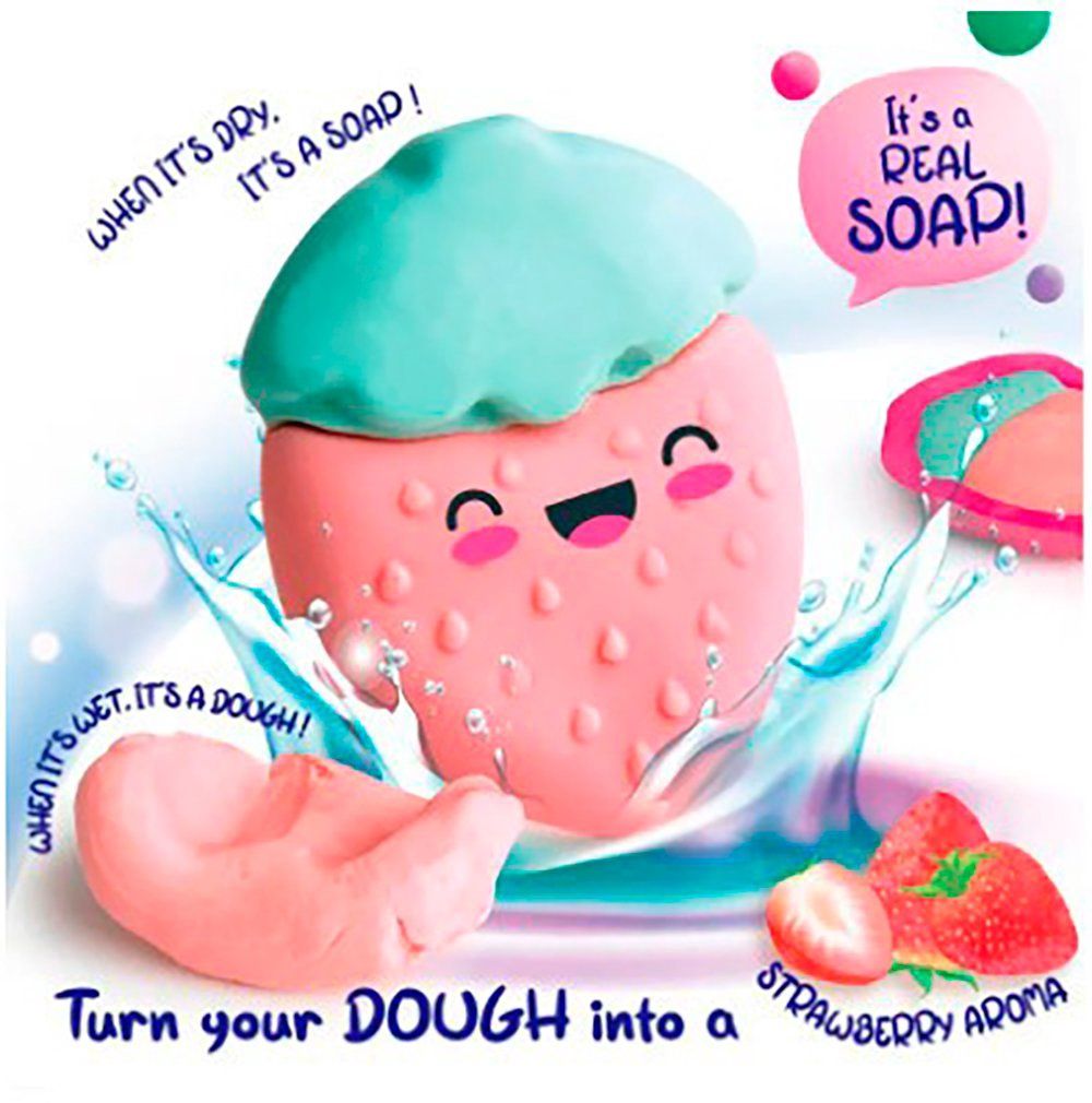 Rub-a-dub dough / Crée ton savon Fraise