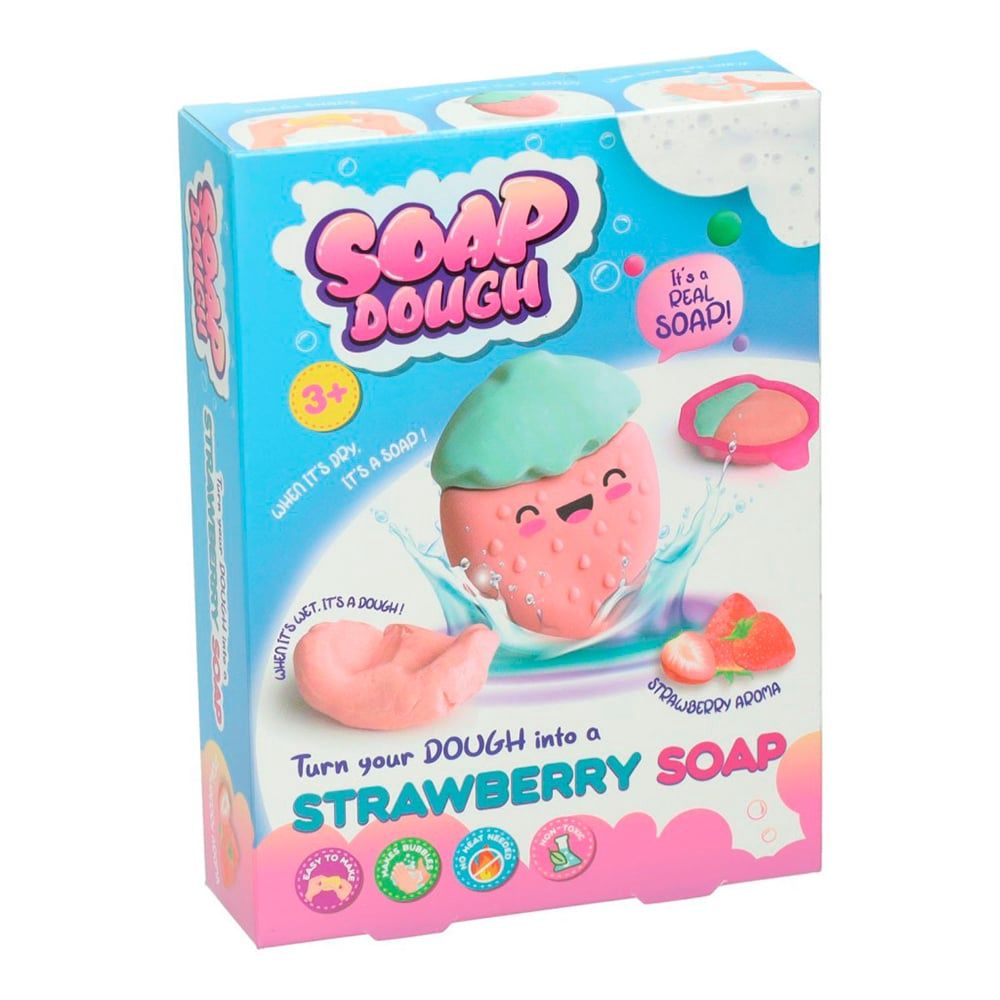 Rub-a-dub dough / Crée ton savon Fraise