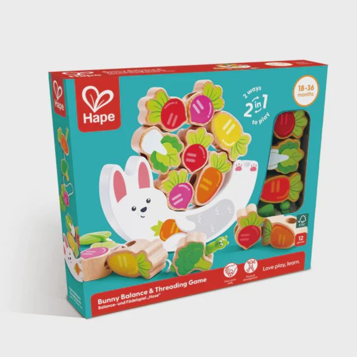 Jeu de balance 2 en 1 - Lapin et Légumes