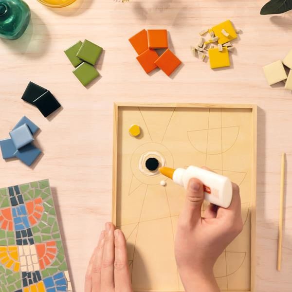 Atelier 73 : Mosaïque - Paon