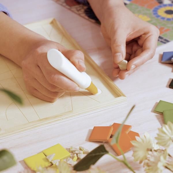 Atelier 73 : Mosaïque - Paon