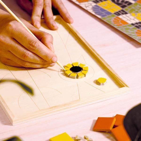 Atelier 73 : Mosaïque - Paon