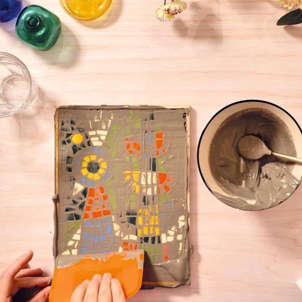 Atelier 73 : Mosaïque - Paon