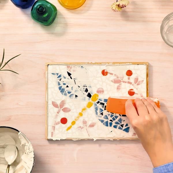 Atelier 72 : Mosaïque - Libellule