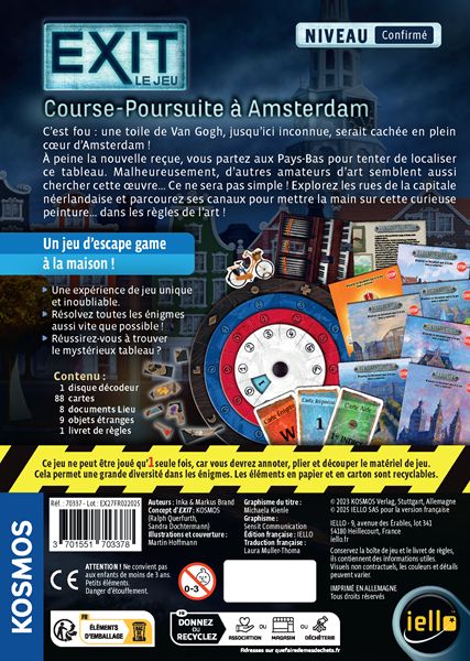 EXIT : Course Poursuite à Amsterdam (fr)