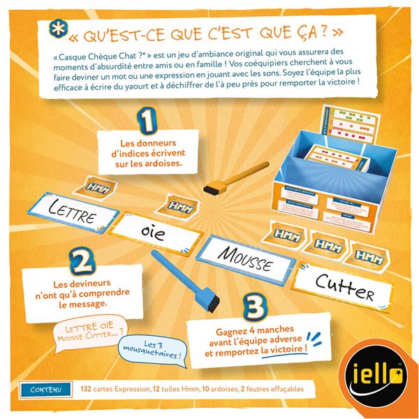 Casque Chèque Chat (Fr)