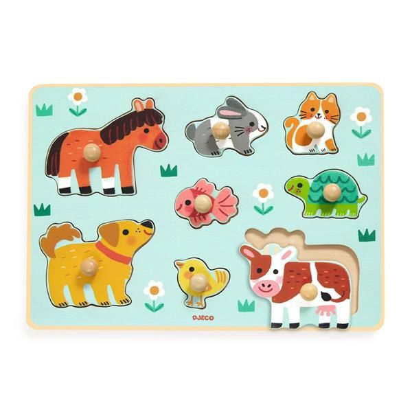 Puzzle bois / Dog&#39;n&#39;Co / 8 pcs