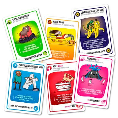 Jeu Exploding kittens - Le jeu de plateau (Fr)