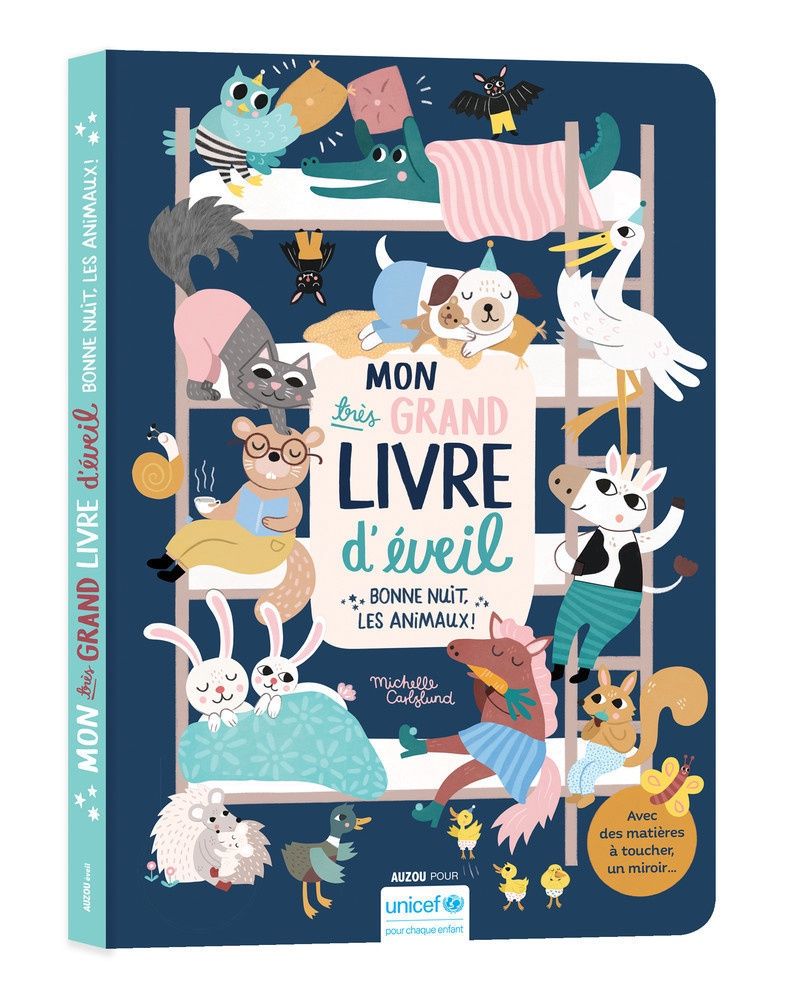 Mon très grand livre d'éveil / Bonne nuit les animaux