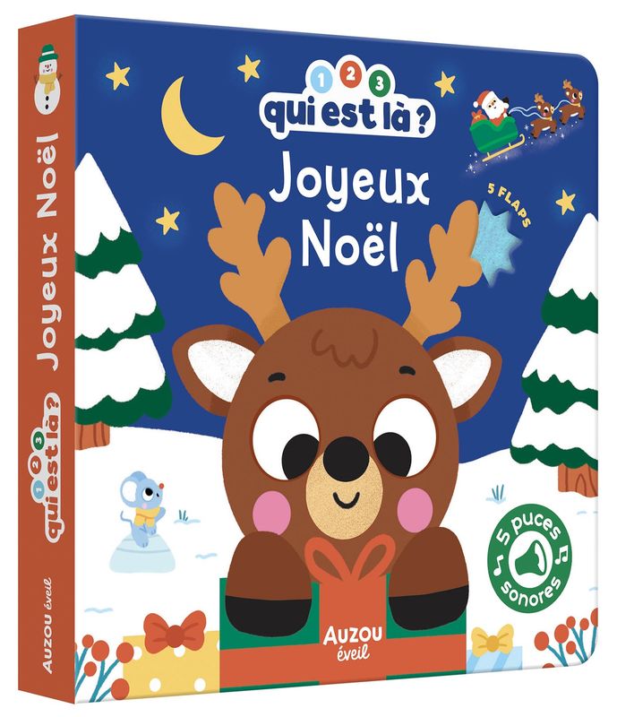 Livre - 1, 2, 3, qui est là ? - Joyeux Noël !