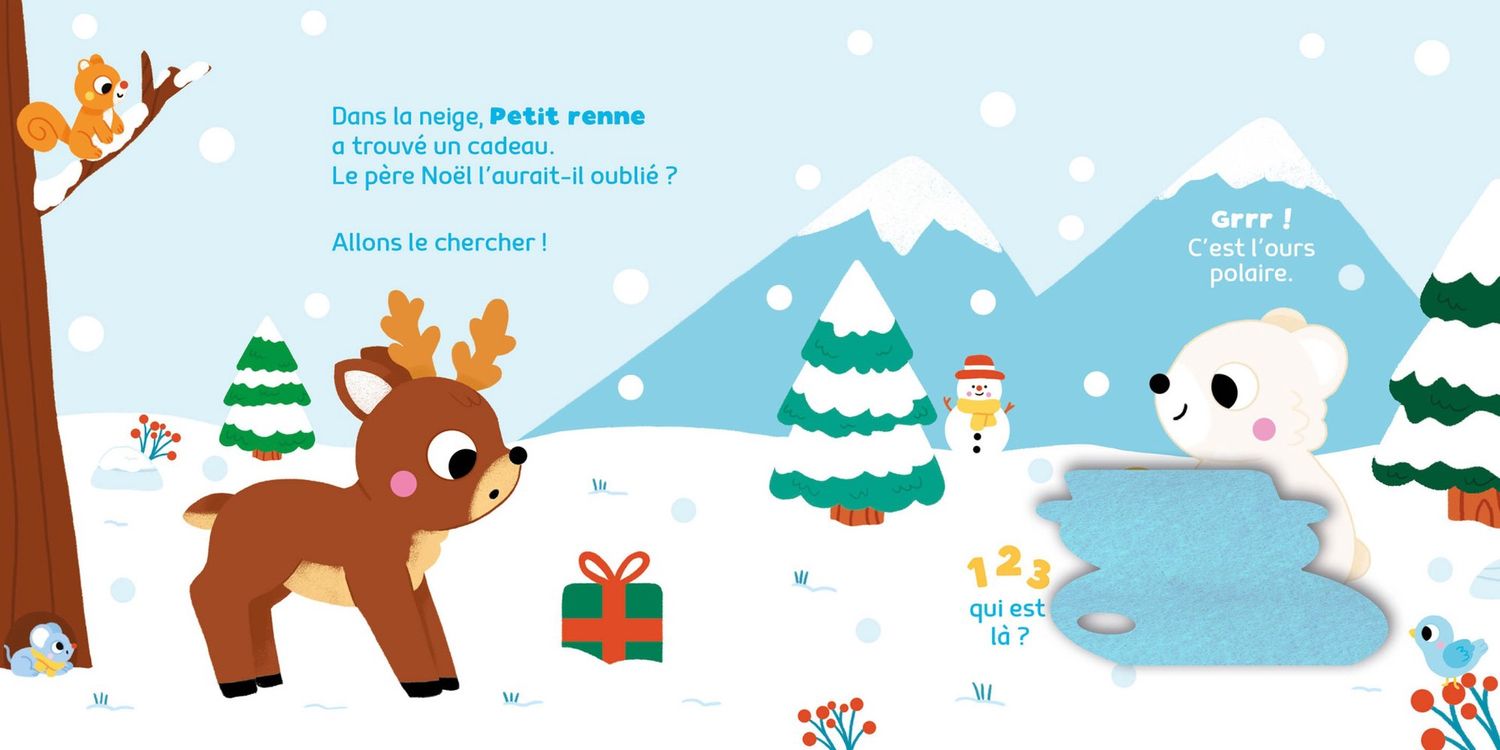 Livre - 1, 2, 3, qui est là ? - Joyeux Noël !