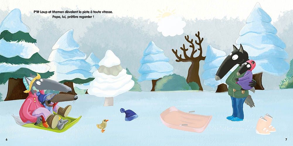 Mon cahier d&#39;autocollants P&#39;tit Loup - C&#39;est Noël !