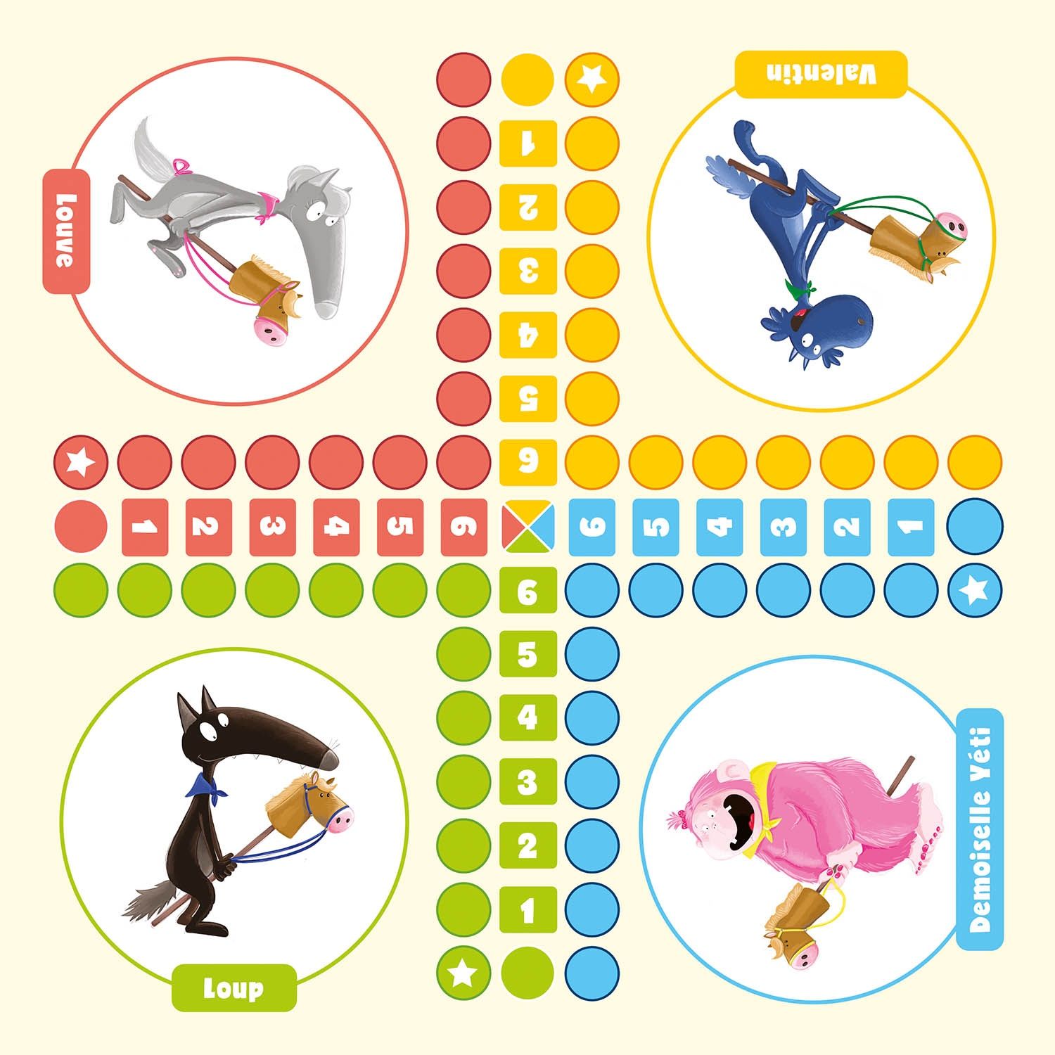 Mon coffret 10 jeux classiques avec loup