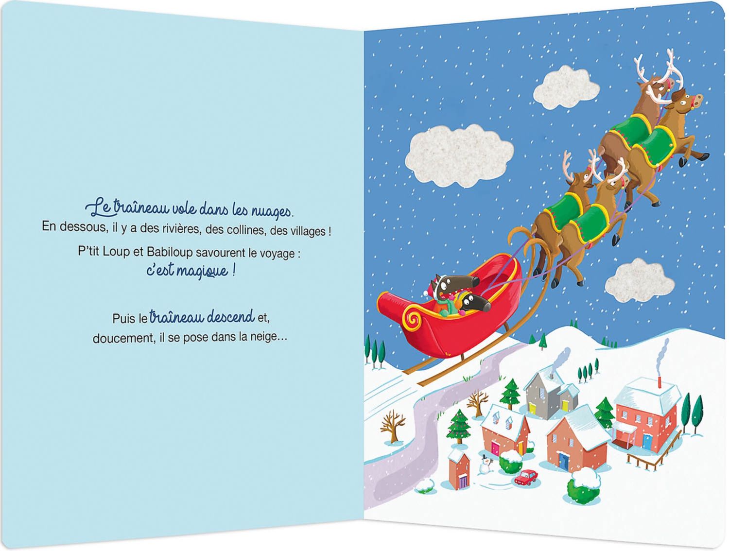 Livre Le Merveilleux Noël de P&#39;tit Loup
