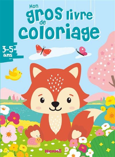 Mon gros livre de coloriage / Renard