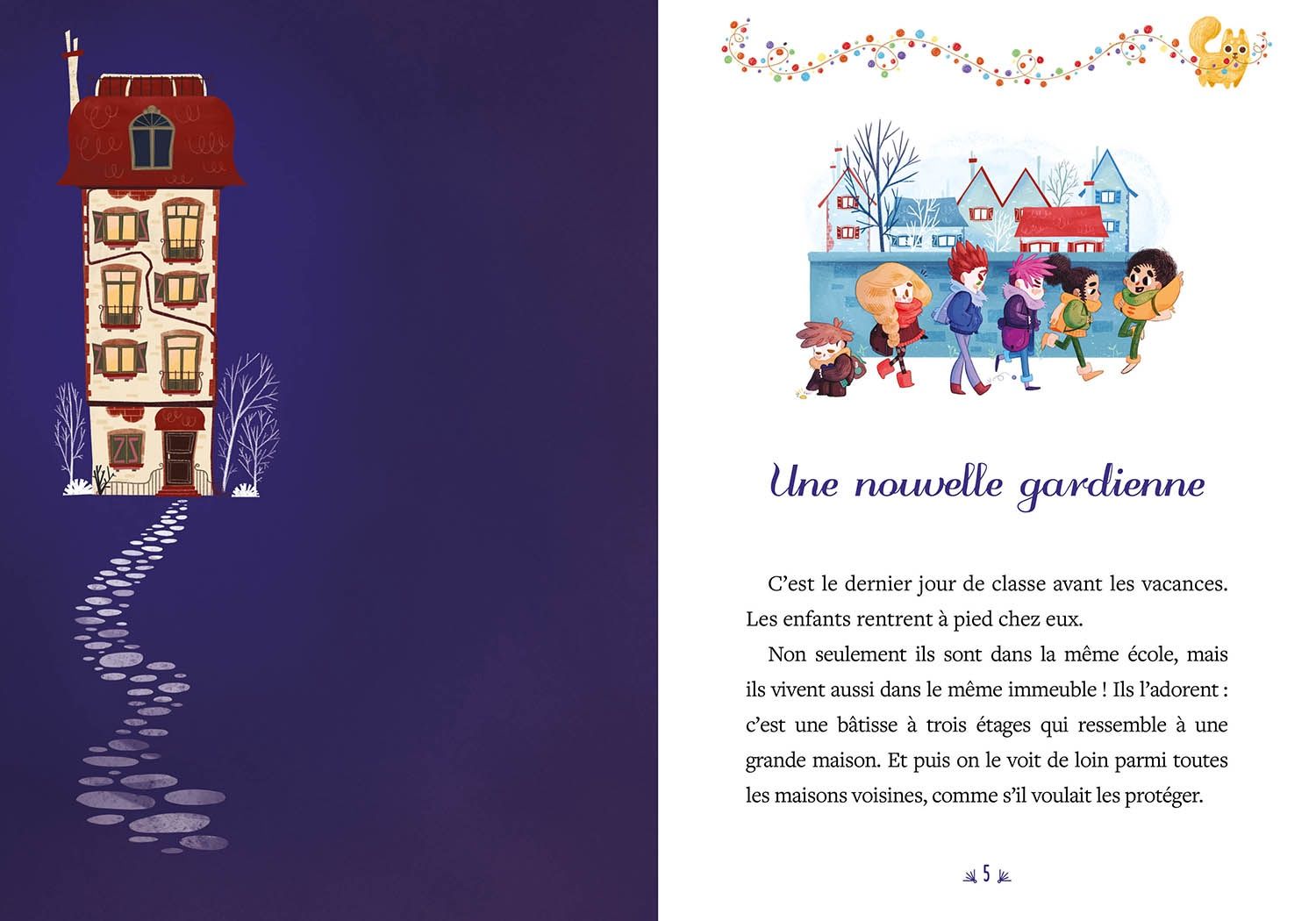 Mon roman de l&#39;Avent / L&#39;immeuble enchanté