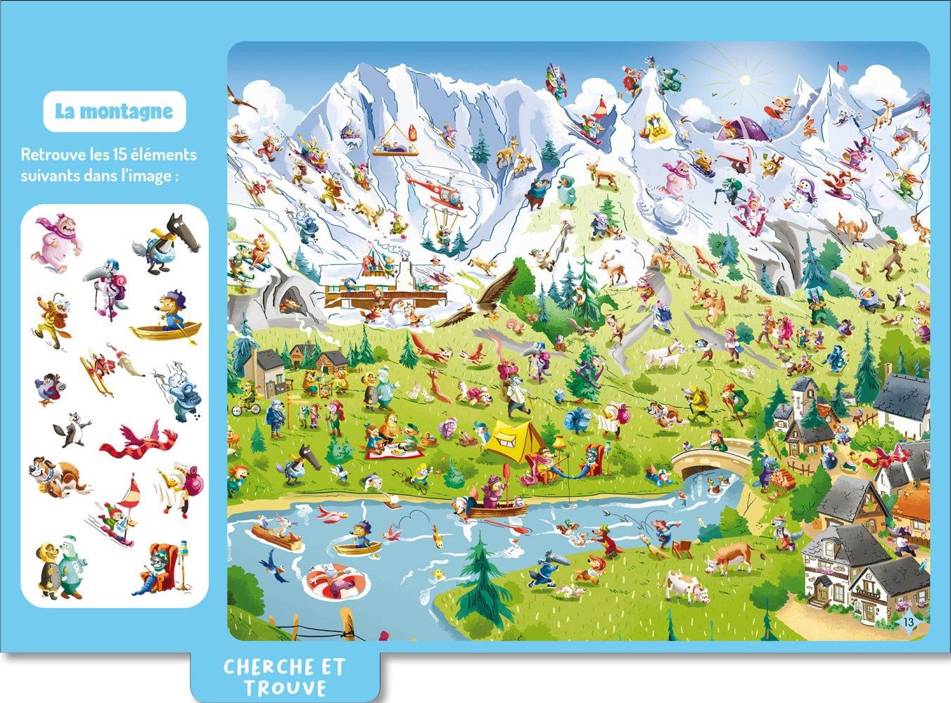 Mes jeux effaçables Loup - spécial Noël