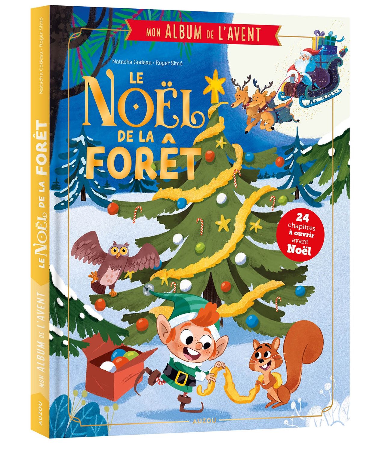 Mon Album De l&#39;Avent - Le Noël de la forêt