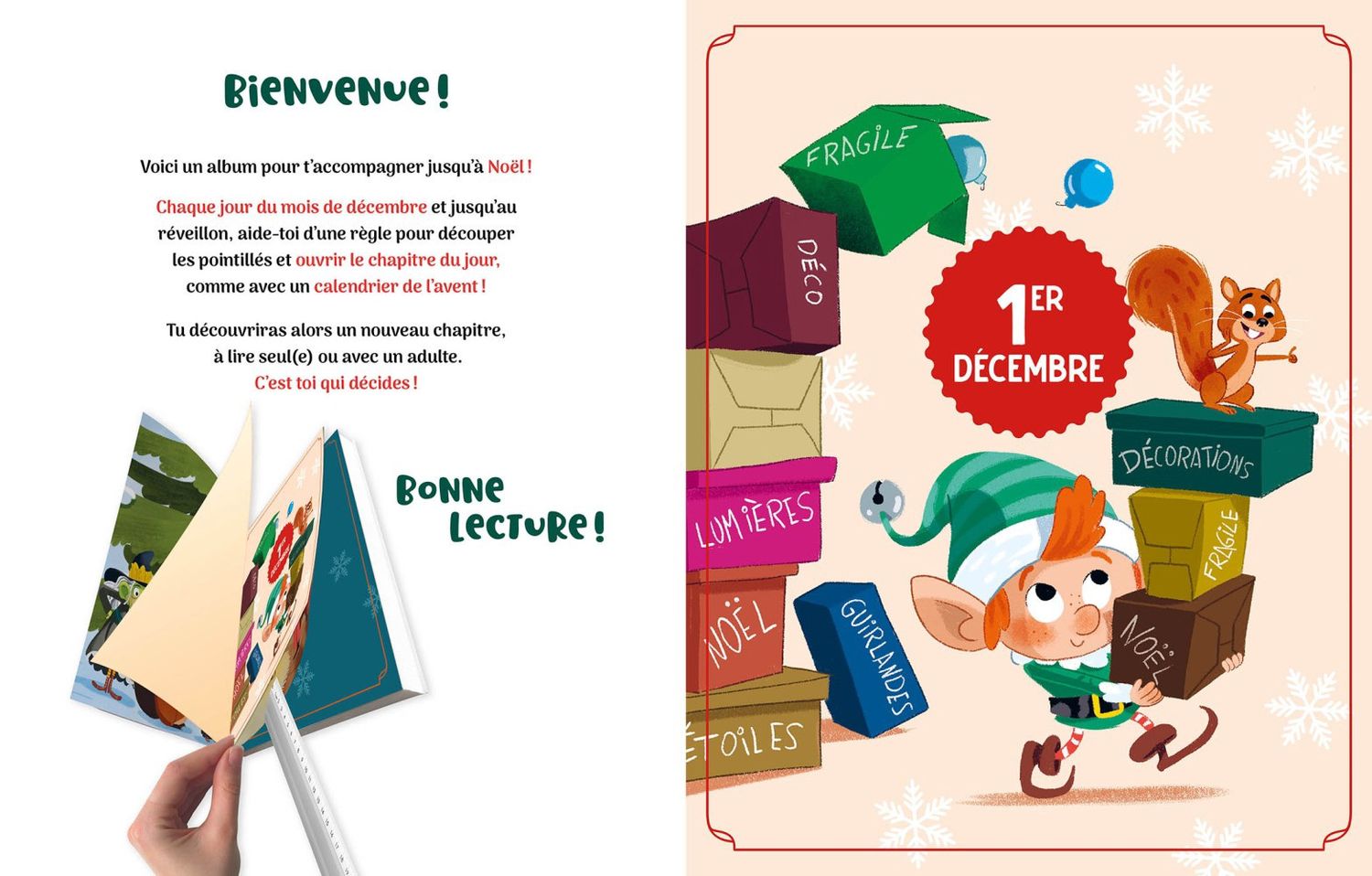 Mon Album De l&#39;Avent - Le Noël de la forêt