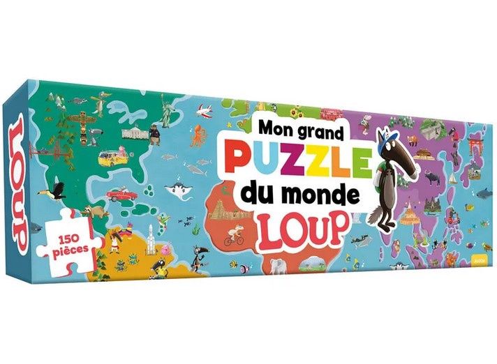 Mon grand puzzle du monde Loup