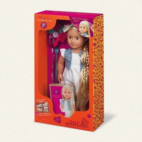 Poupée Og - Cheveux Phoebe Bleu