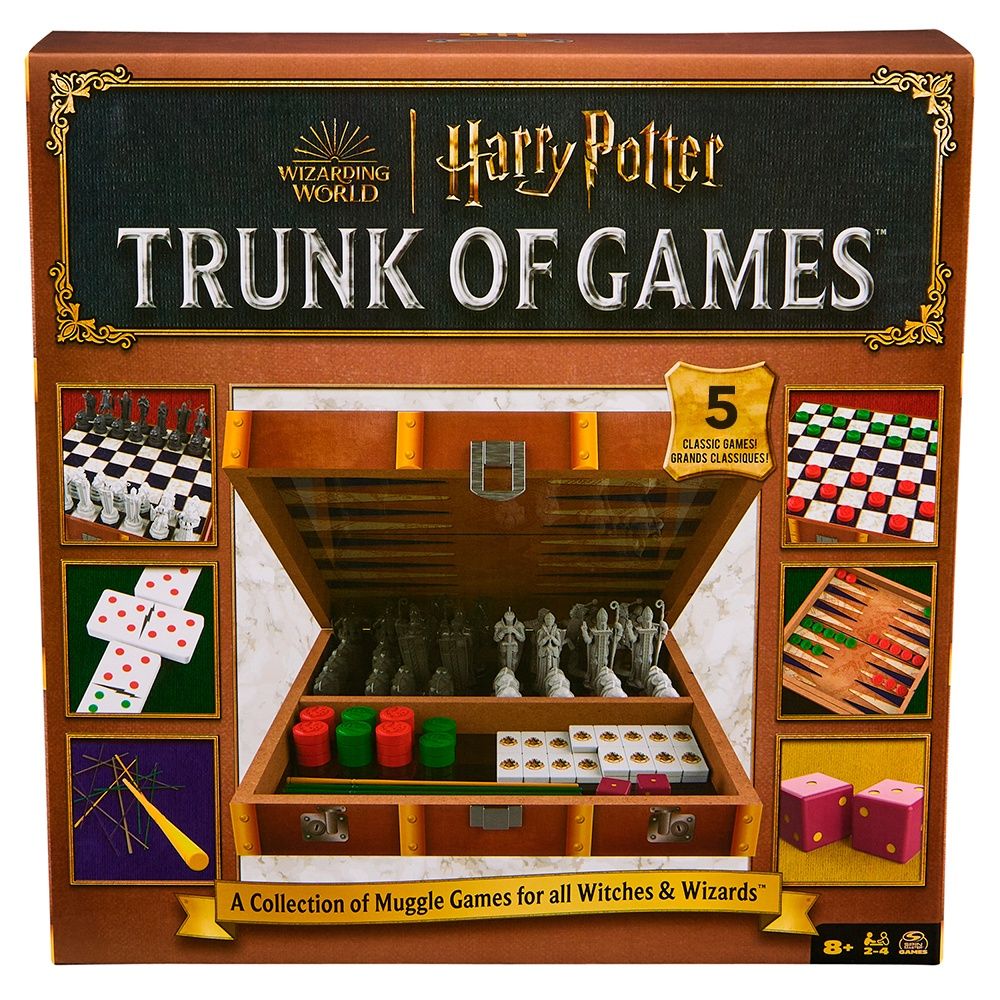 Harry Potter - Coffret de jeu 5-en-1 (Trunk of games)