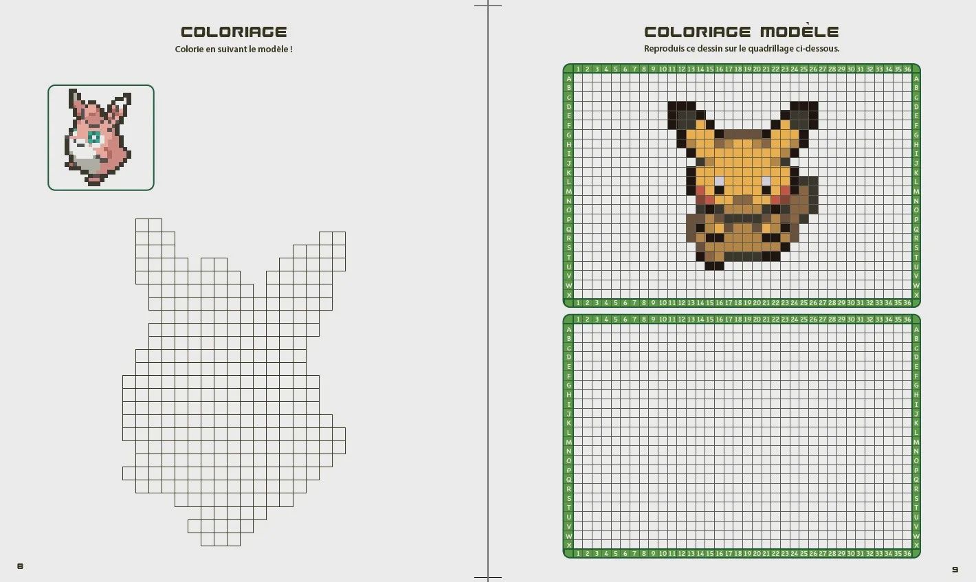 Pokémon - Activités et coloriages Pixel 2
