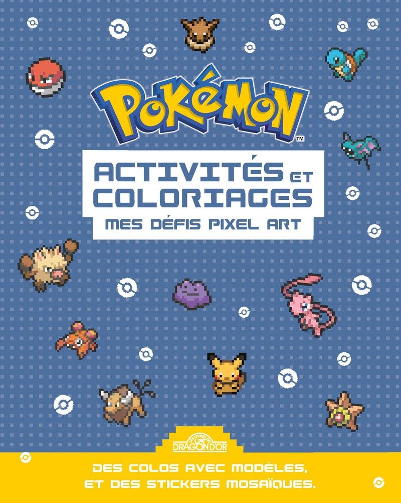 Pokémon - Activités et coloriages Pixel 2