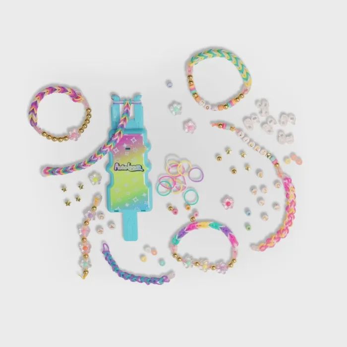 Rainbow Loom / Ensemble tresses et perles