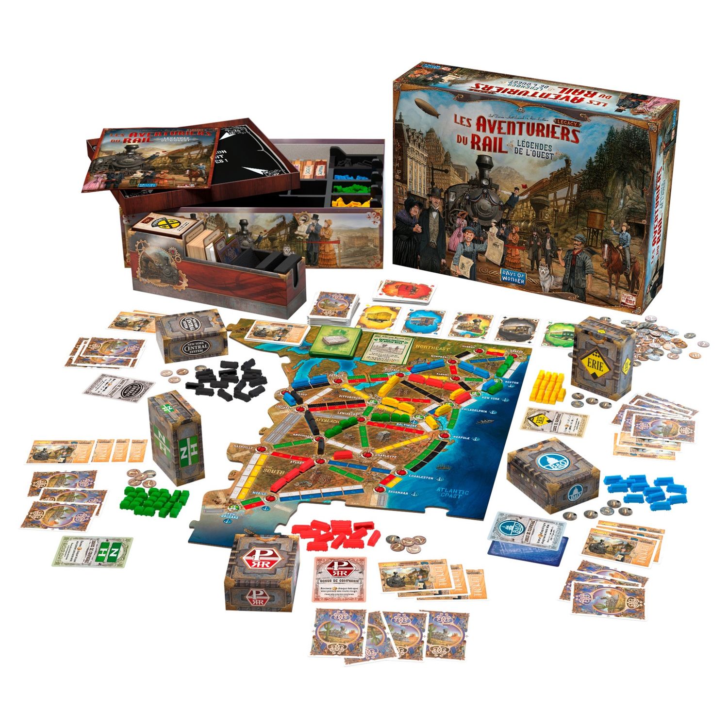 Les Aventuriers Du Rail / Legacy - Légendes de l'Ouest (Fr)