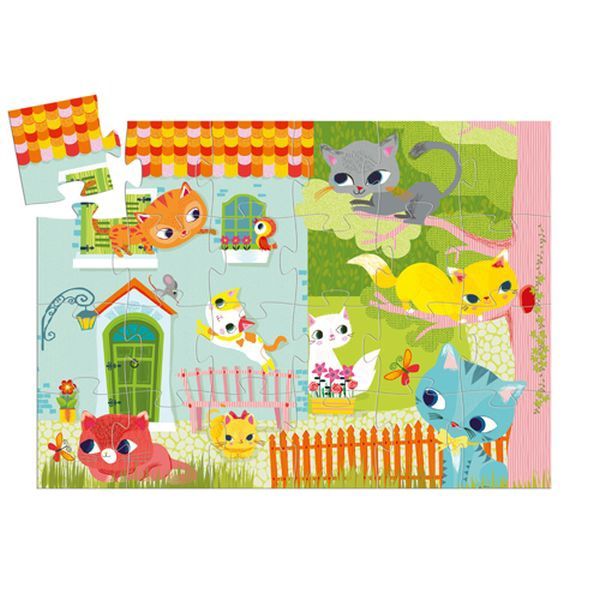 Puzzle Silhouette / Pachat et ses amis (24 mcx)