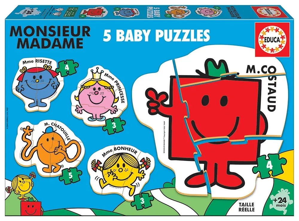 Casse-Têtes Baby - Monsieur Madame