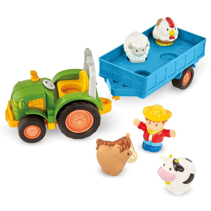 Battat - Tracteur De Ferme Et Remorque S&amp;L