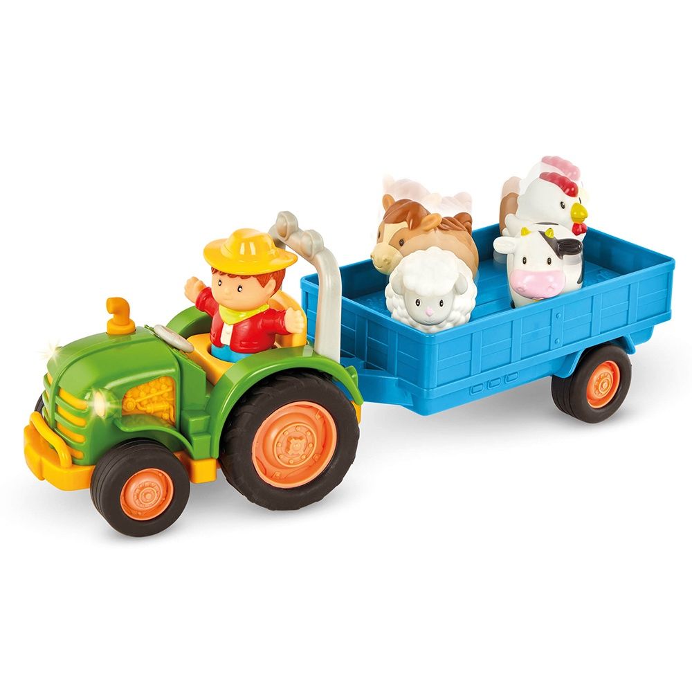 Battat - Tracteur De Ferme Et Remorque S&amp;L