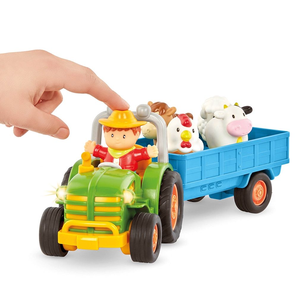 Battat - Tracteur De Ferme Et Remorque S&amp;L