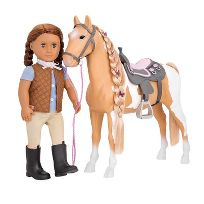 Cheval Og-Palomino "From Hair To There" 50Cm