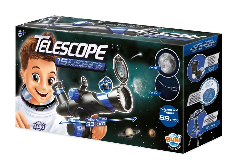 Buki France Espace-Télescope &amp; 15 Activités (12.23