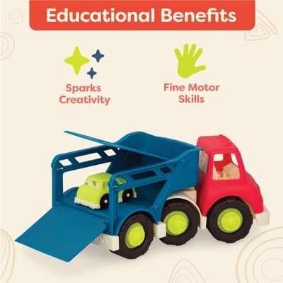 B.Toys - Happy Cruisers Transporteur D'Auto *23