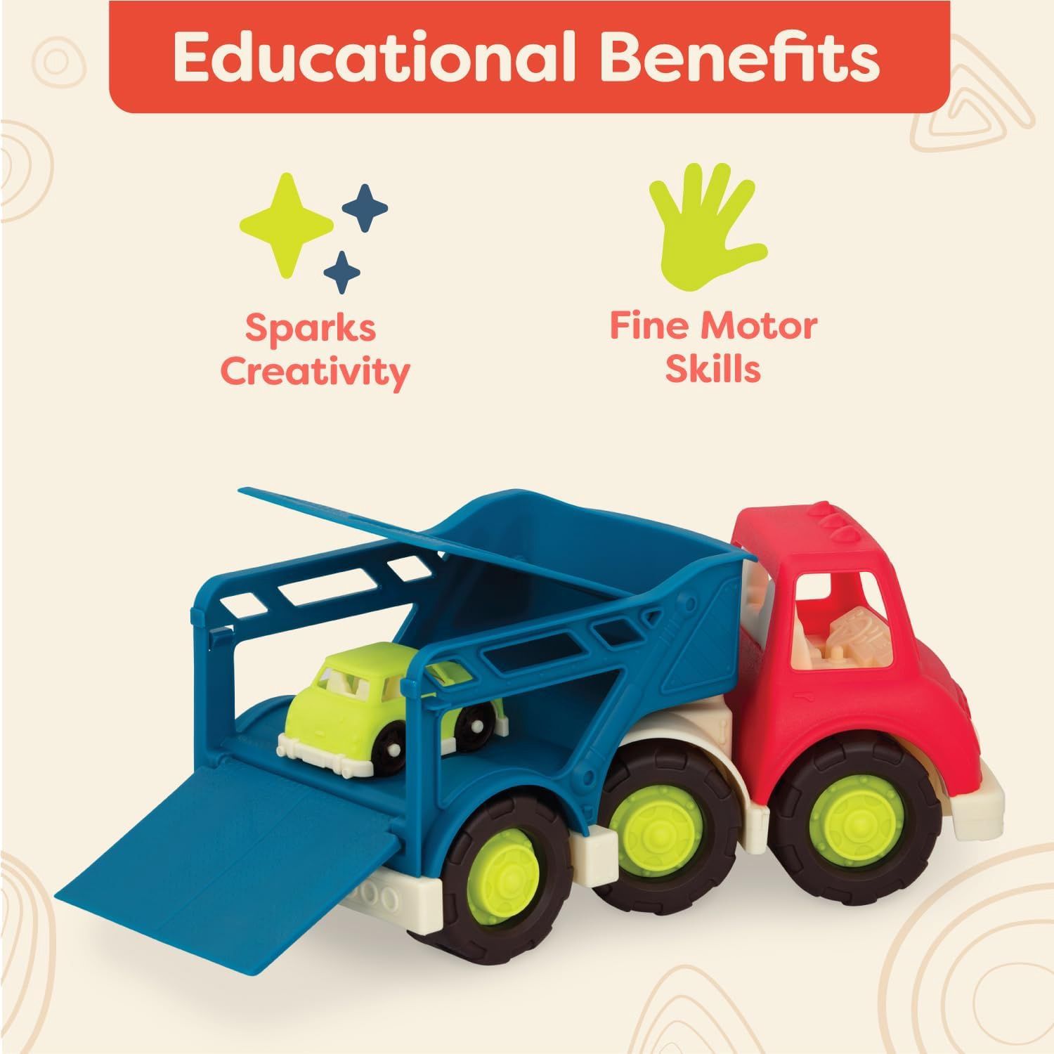 B.Toys - Happy Cruisers Transporteur D'Auto *23