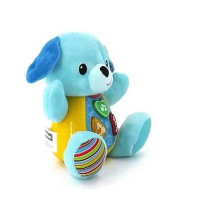 Chiot musical en peluche