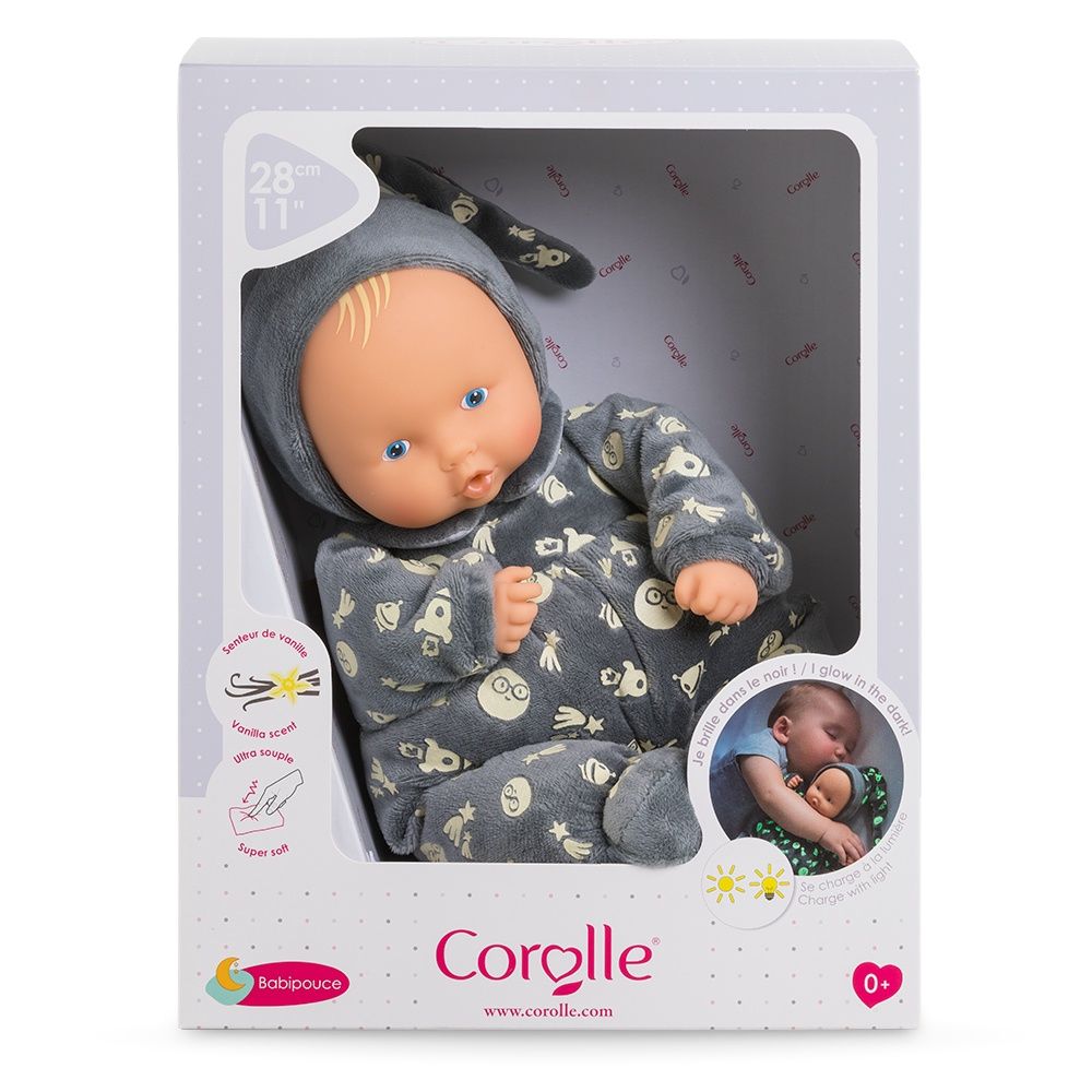 Mon doudou Corolle / Babipouce - Brille dans la Nuit (28 cm)