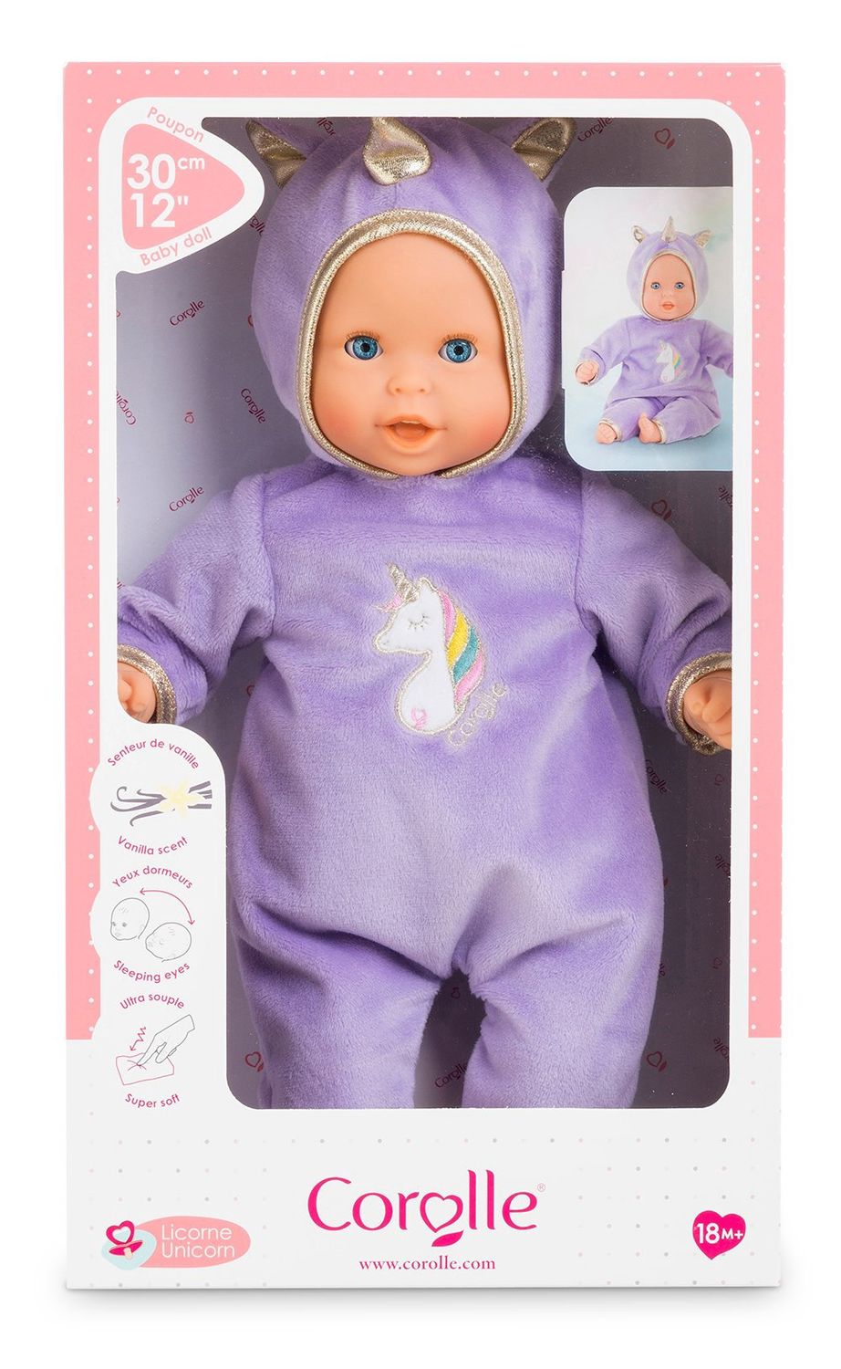 Mon Premier Poupon / Bébé calin - Licorne (30 cm)