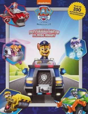 La pat patrouille autocollants album géant